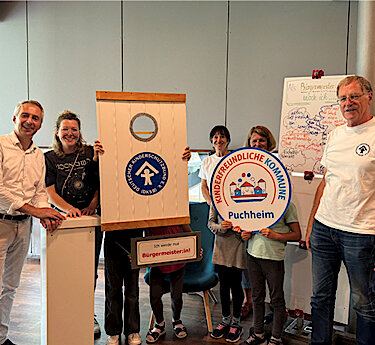 Im PUC fand anlässlich des Stadtfestes auch eine Kinder- und Jugendsprechstunde des Bürgermeisters statt.